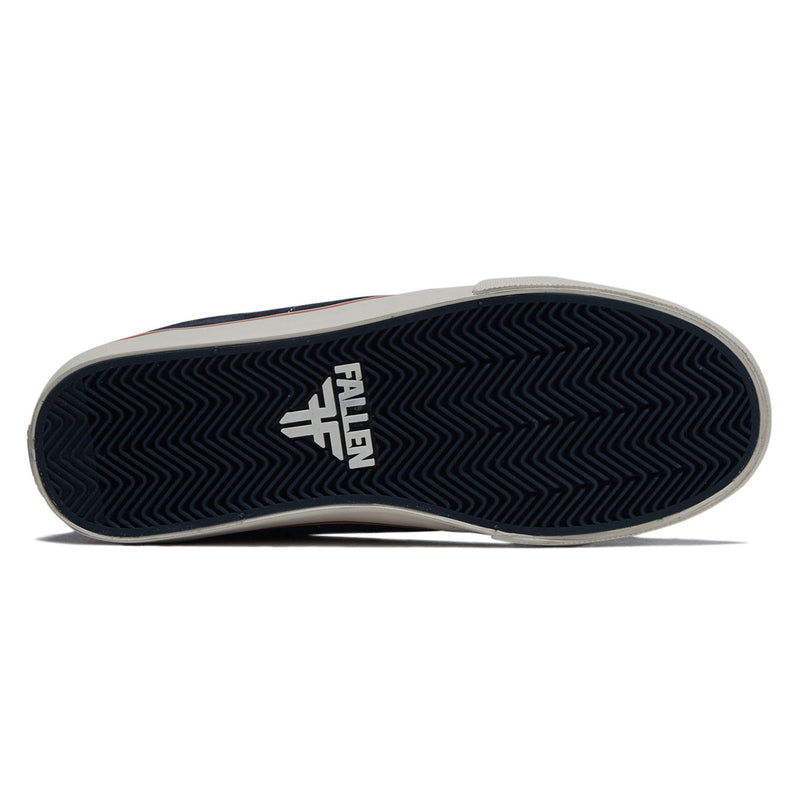 Fallen Bomber Shoes - Navy/Bone/Orange