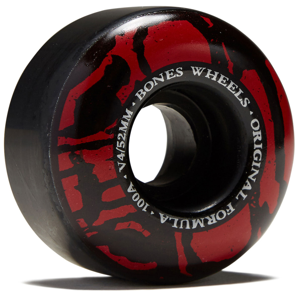 Bones 100s Mummy Skulls V4 Wide Skateboard Wheels - Black Bones 100s Mummy Skulls V4 Wide Skateboard Wheels - Black