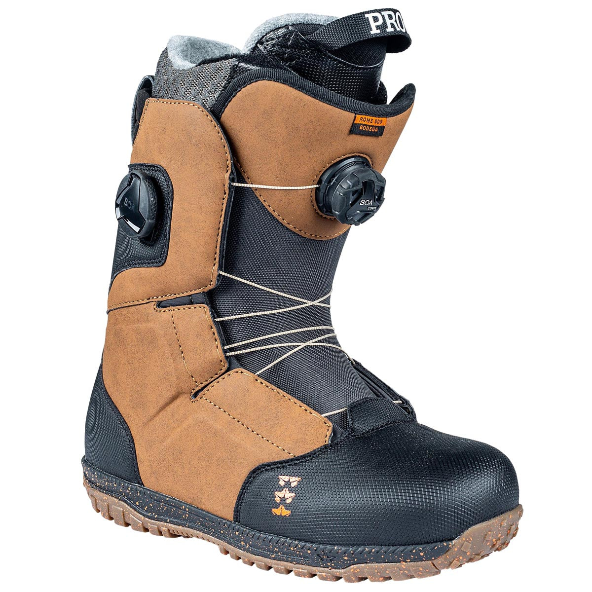 Rome SDS Bodega Boa 2024 Snowboard Boots - Brown image 2