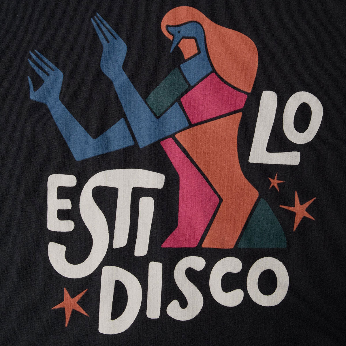 By Parra El Stilo Disco T-Shirt - Black image 2