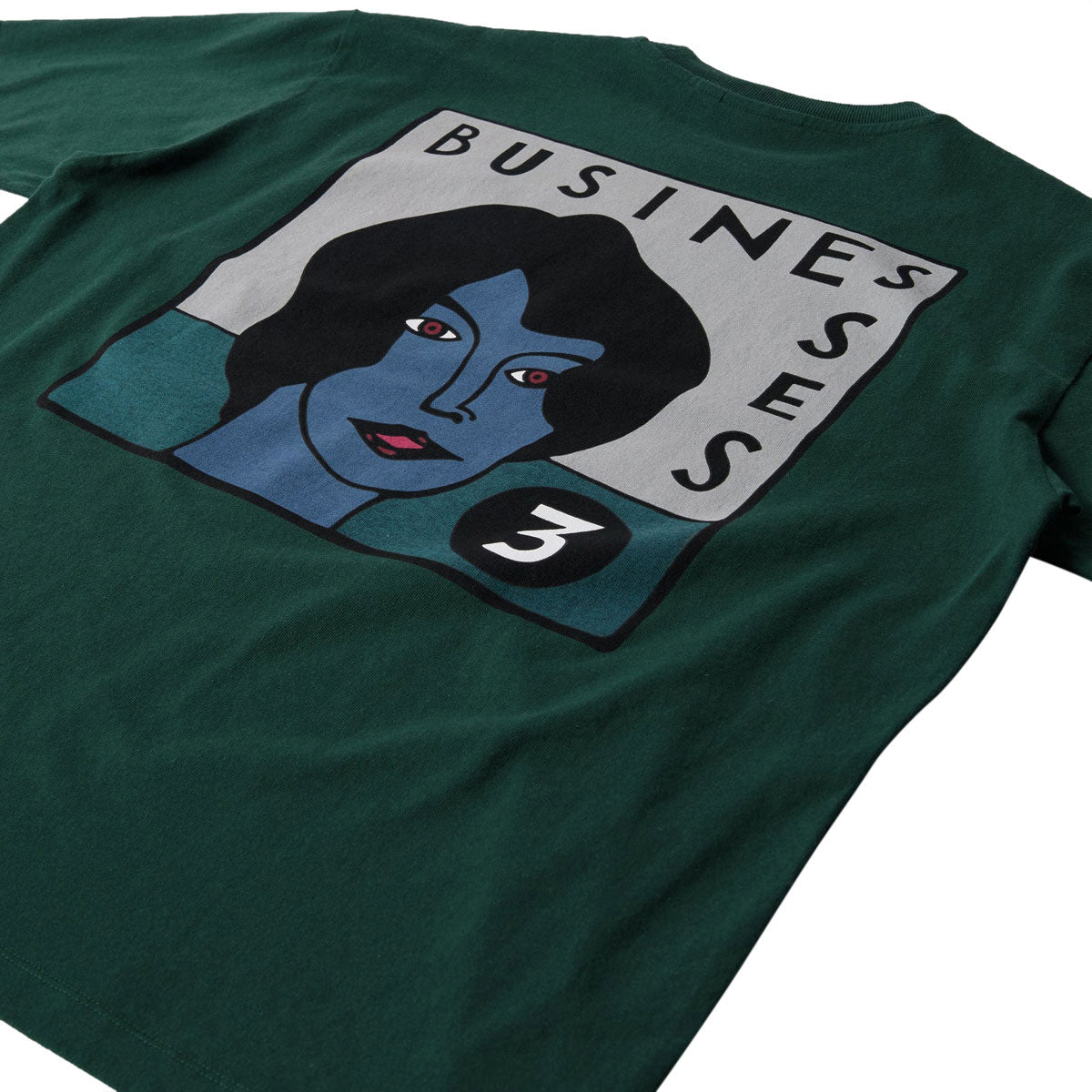 By Parra Nothing Please T-Shirt - Pine Green image 4