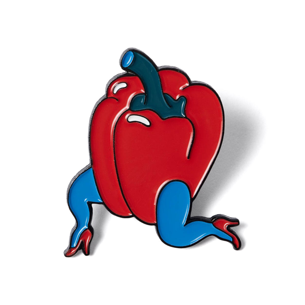 By Parra Bell Pepper Enamel Pin - Red image 1