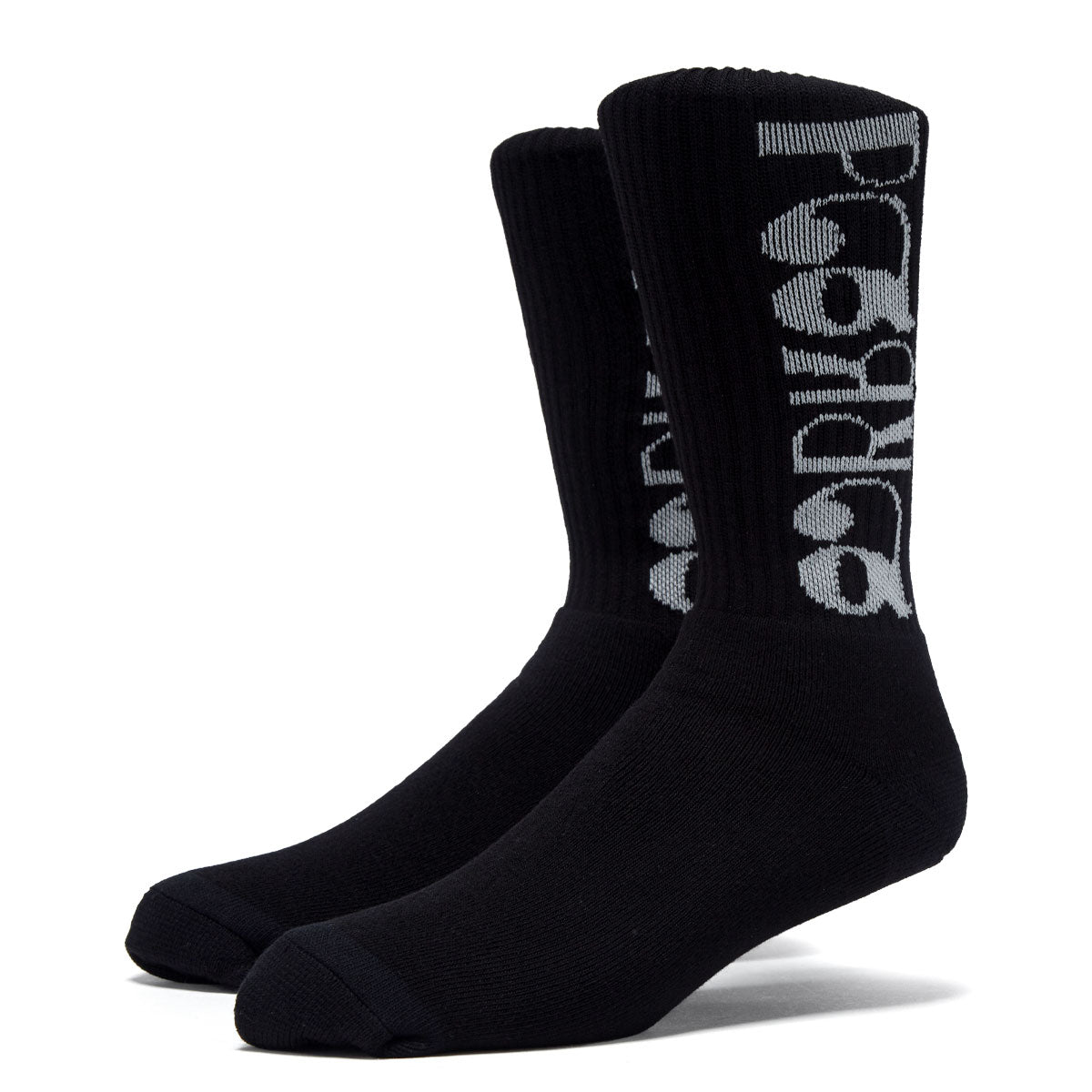 By Parra Tokyo Logo Crew Socks - Black image 1