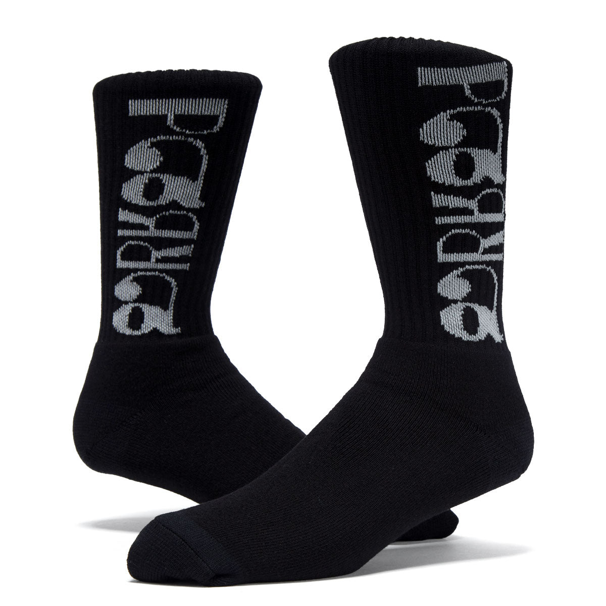 By Parra Tokyo Logo Crew Socks - Black image 2