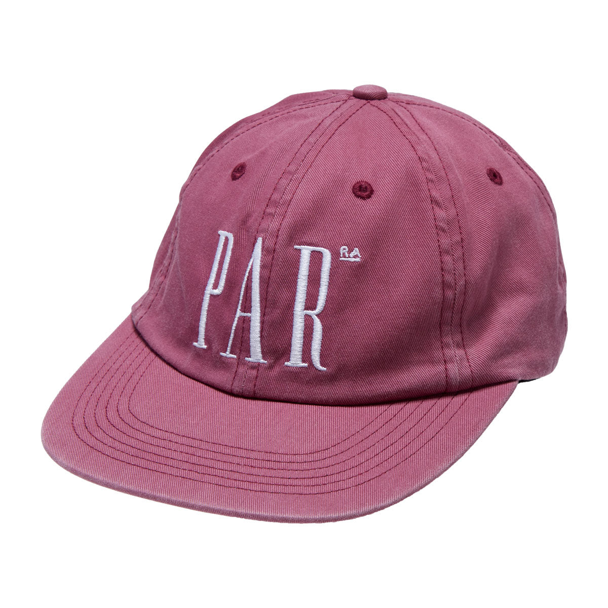 By Parra Store Logo 6 Panel Hat - Berry image 1