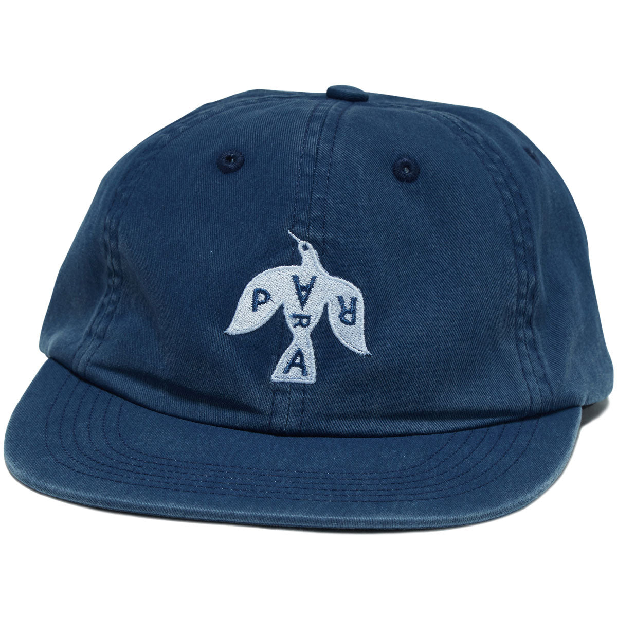 By Parra Crow Logo 6 Panel Hat - Blue image 1