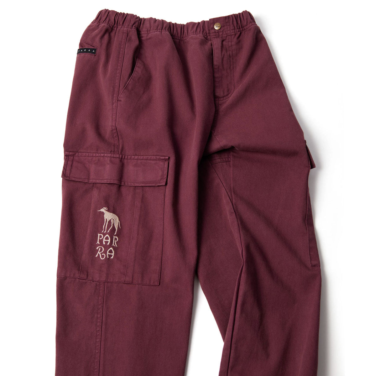 By Parra Again Pants - Dark Burgundy image 4
