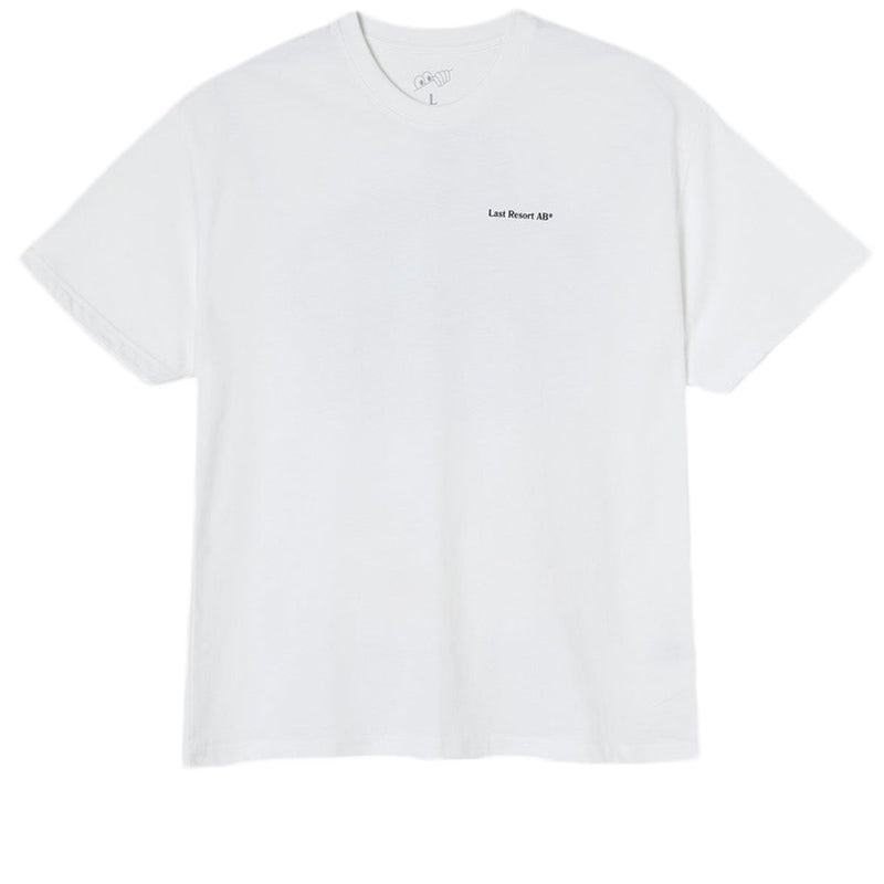 Last Resort AB Atlas Monogram T-Shirt - White/Black