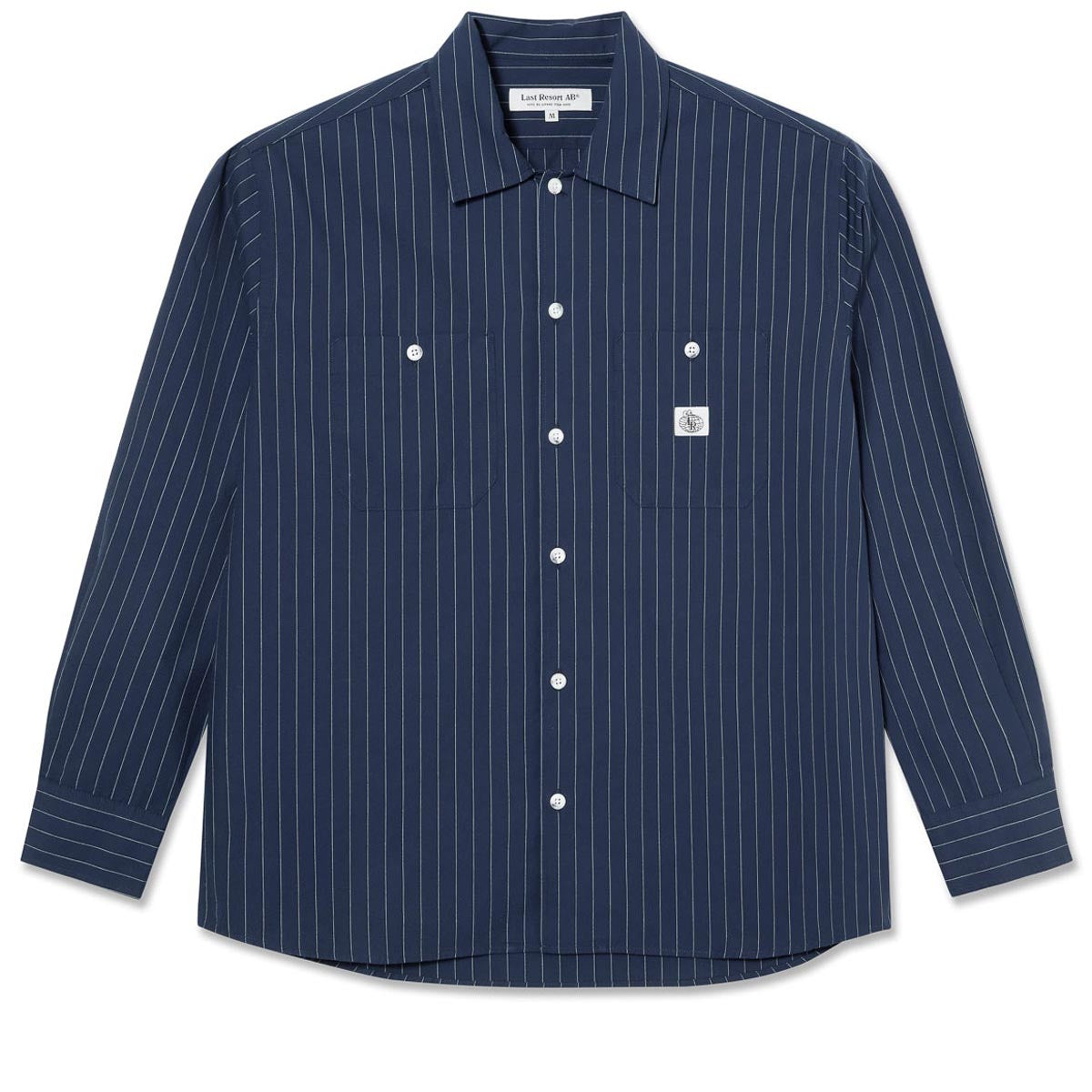 Last Resort AB SM001 Long Sleeve Shirt - Blueprint Blue – CCS