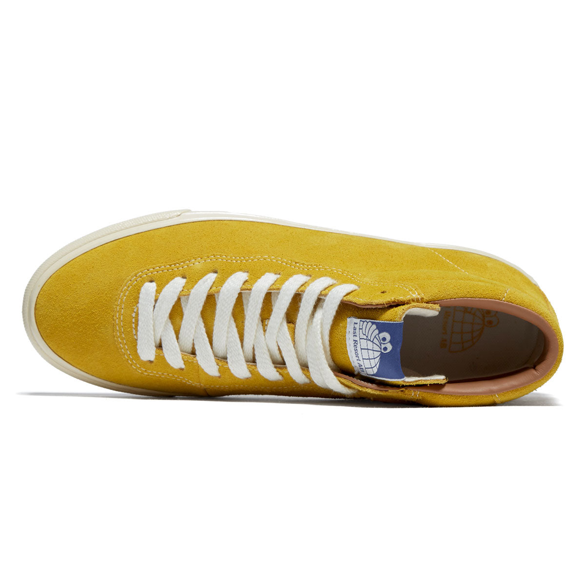 Last Resort AB VM001 Suede Hi Shoes - Mustard Yellow/White image 3