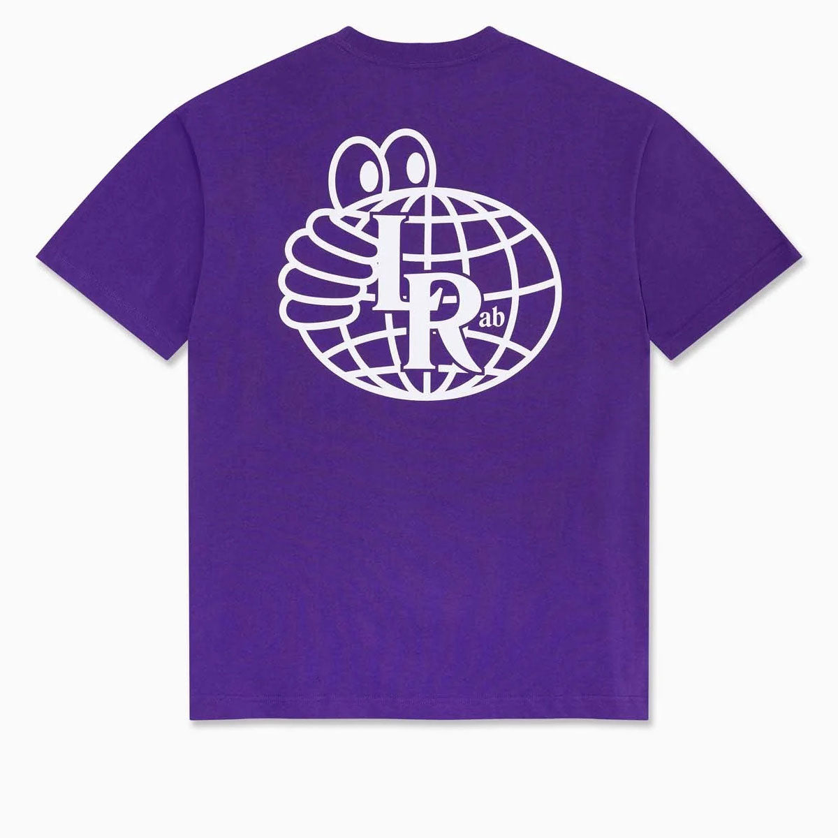 Last Resort AB Atlas Monogram T-Shirt - Heliotrope/White image 1