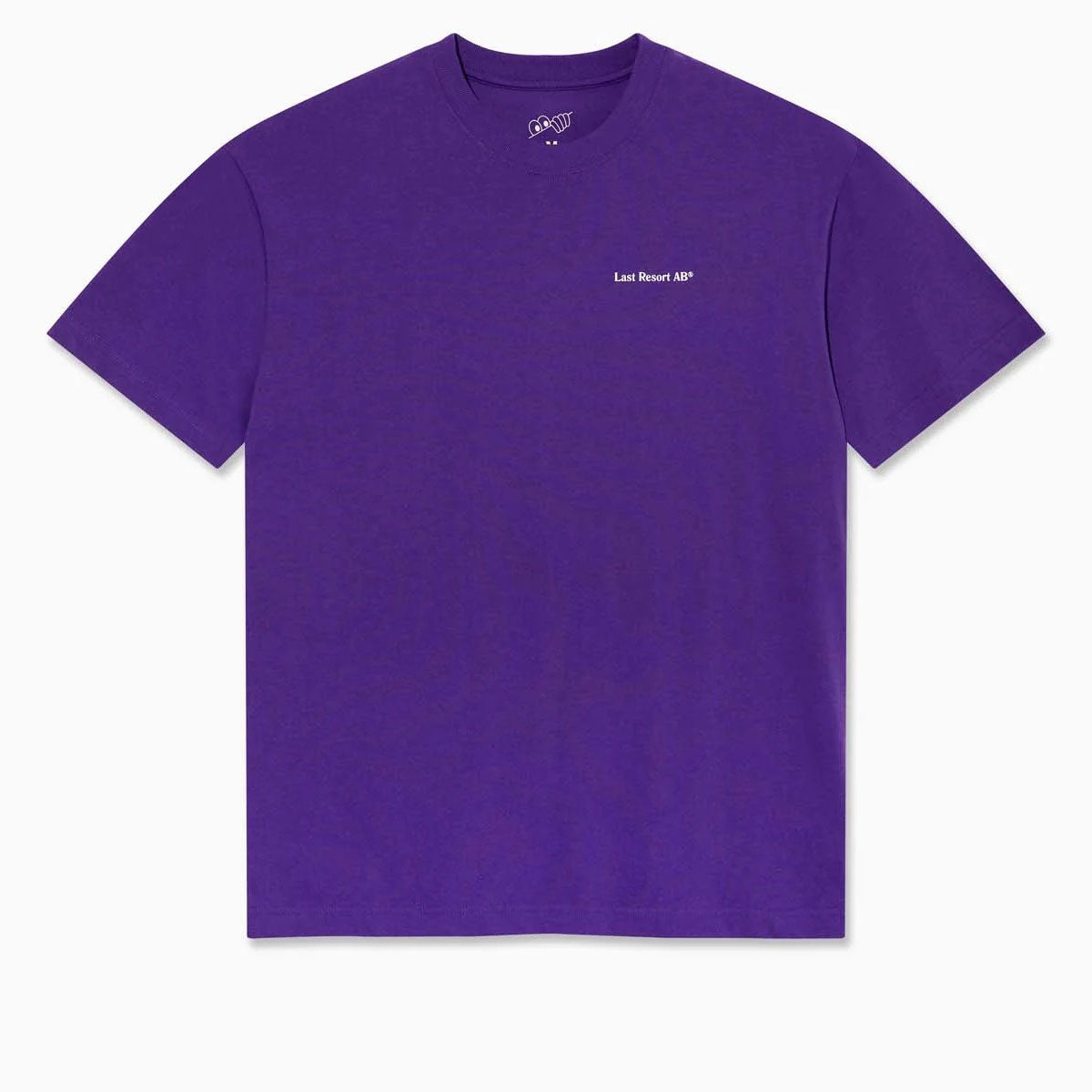 Last Resort AB Atlas Monogram T-Shirt - Heliotrope/White image 2