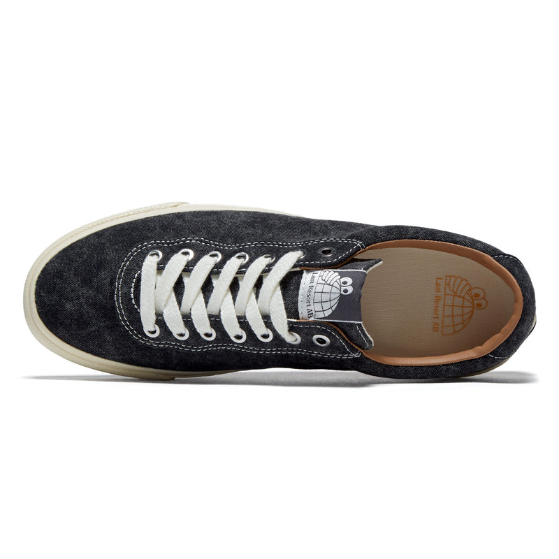 Last Resort AB VM001 Canvas Lo Shoes - Washed Black/White