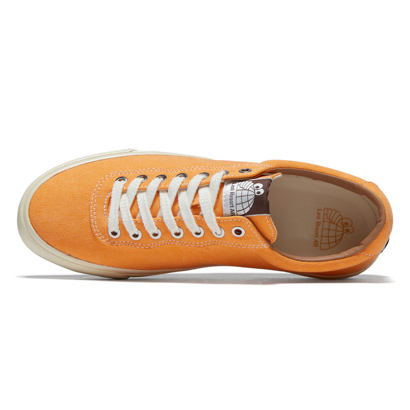 Last Resort AB VM001 Canvas Lo Shoes - Washed Sunset Orange/White