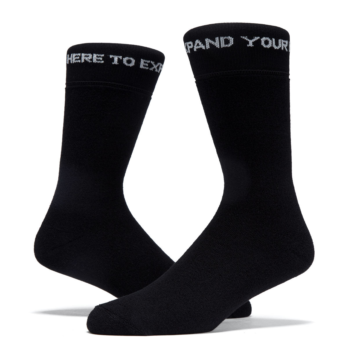 Last Resort AB Reverse Terry Socks - Black image 2