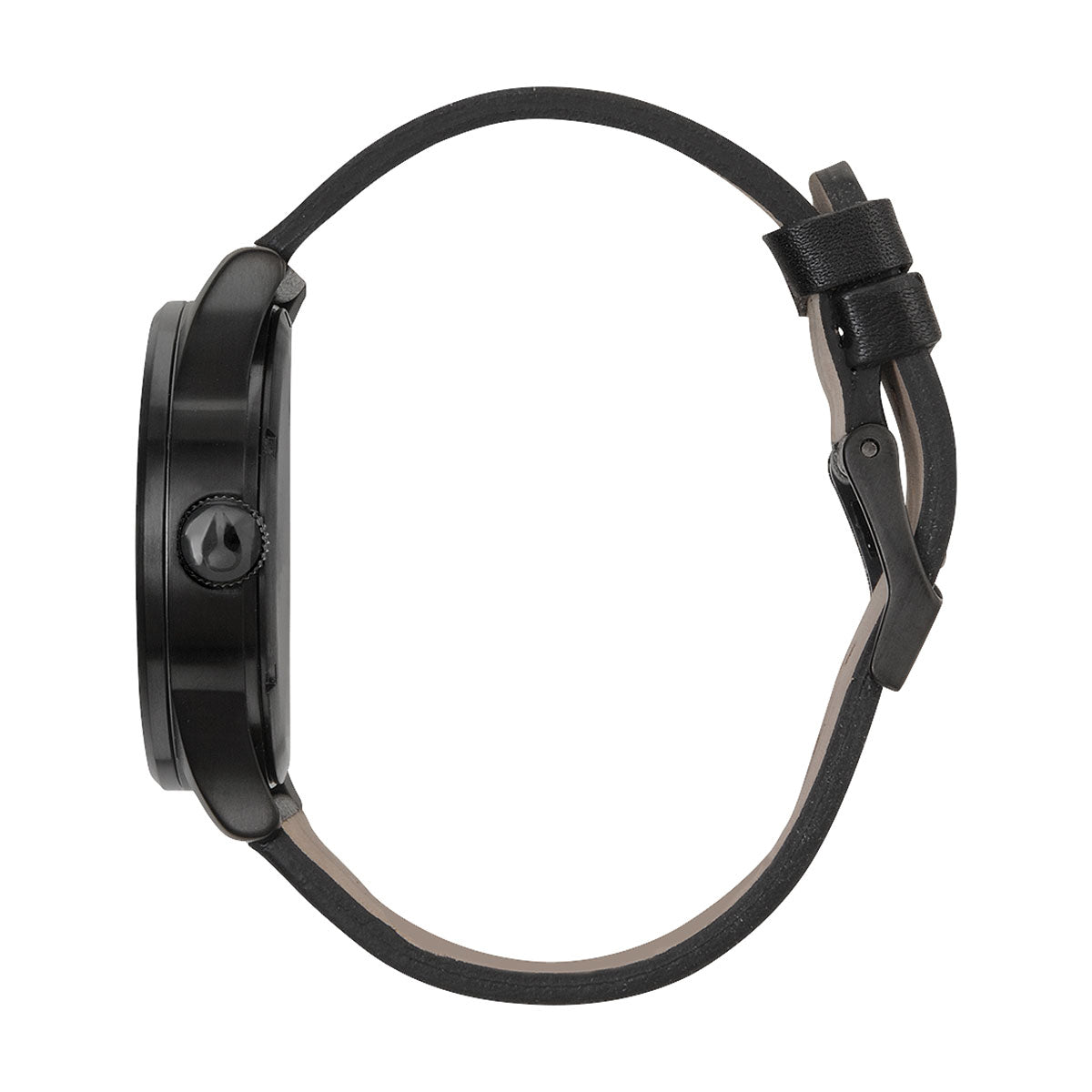 Nixon Sentry Leather Watch - All Black image 2