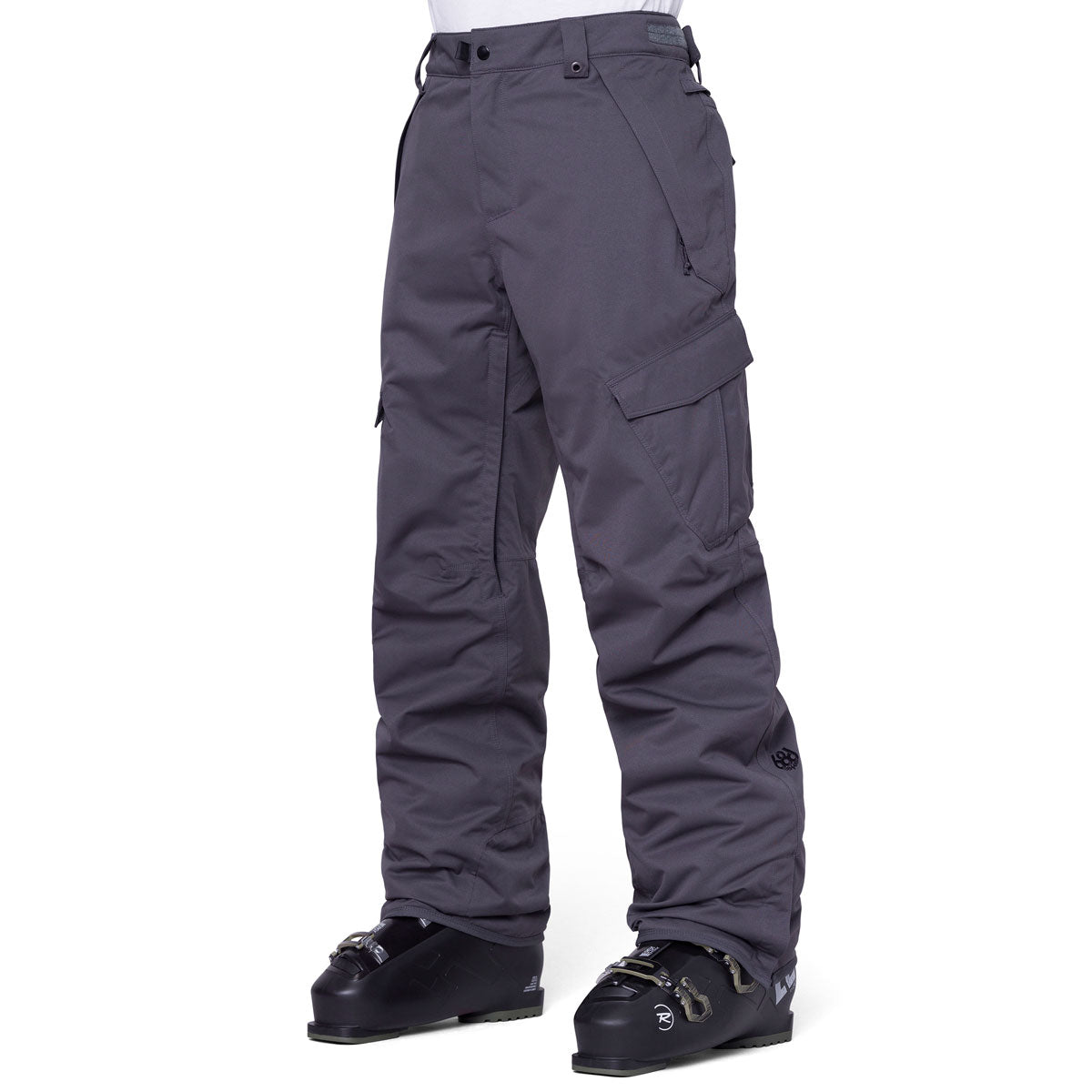 686 Infinity Insl Cargo Snowboard Pants - Charcoal image 1