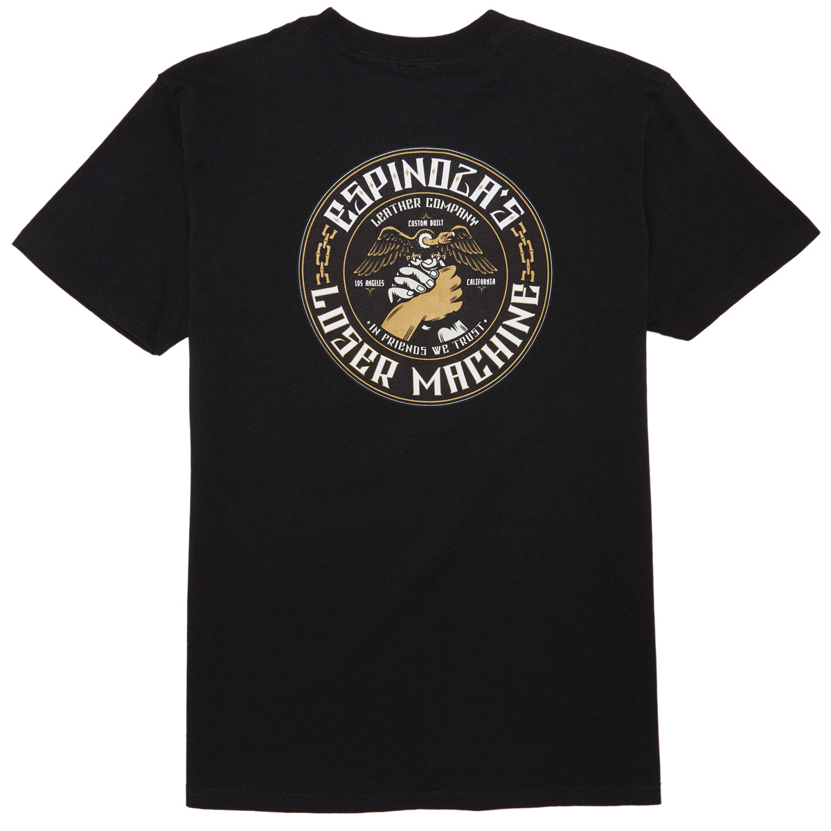 Loser Machine x Espinozas Brotherhood T-Shirt - Black image 1