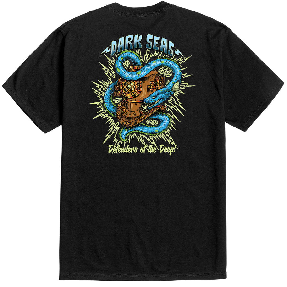 Dark Seas Electrified T-Shirt - Black image 1