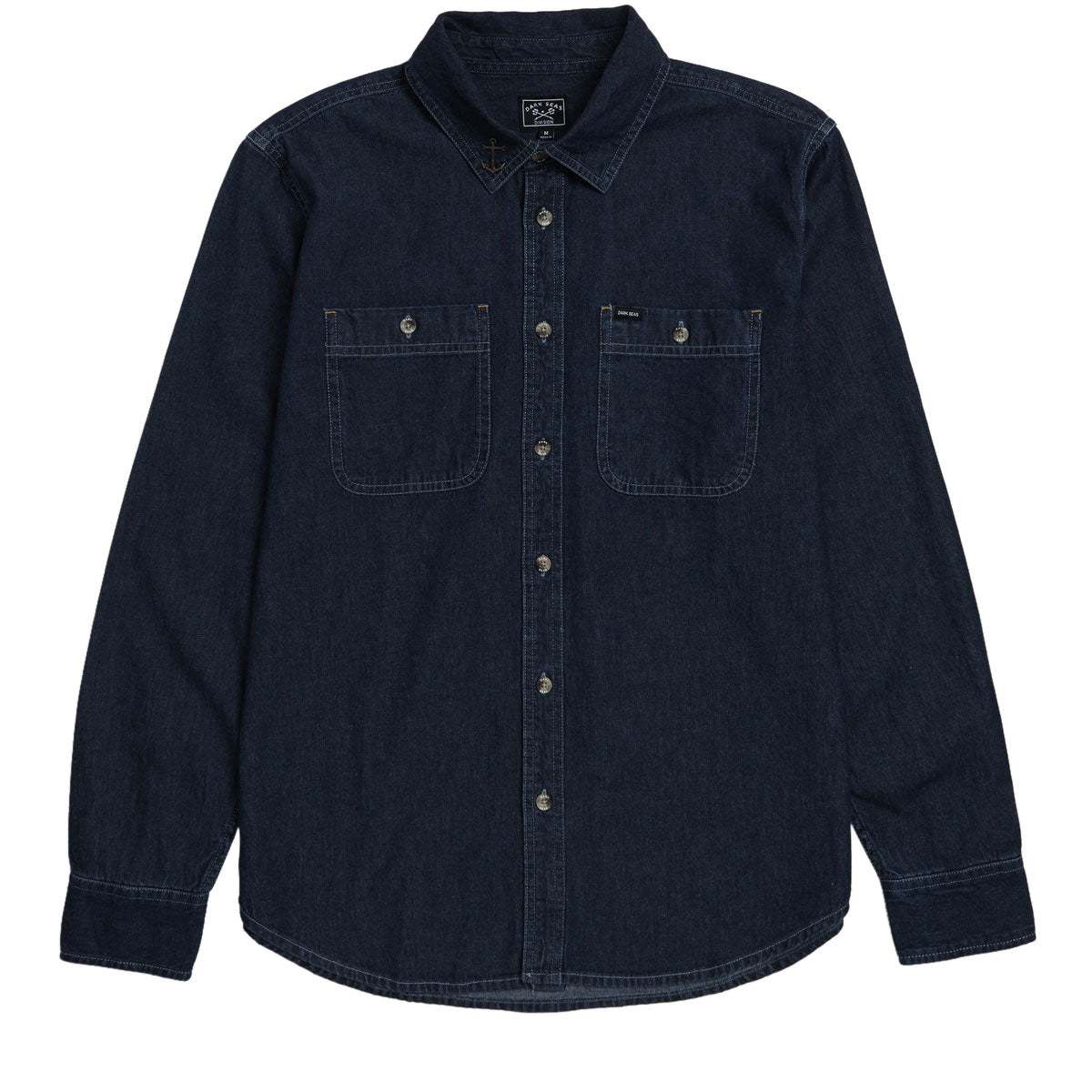 Dark Seas Lone Pine Shirt - Denim image 1
