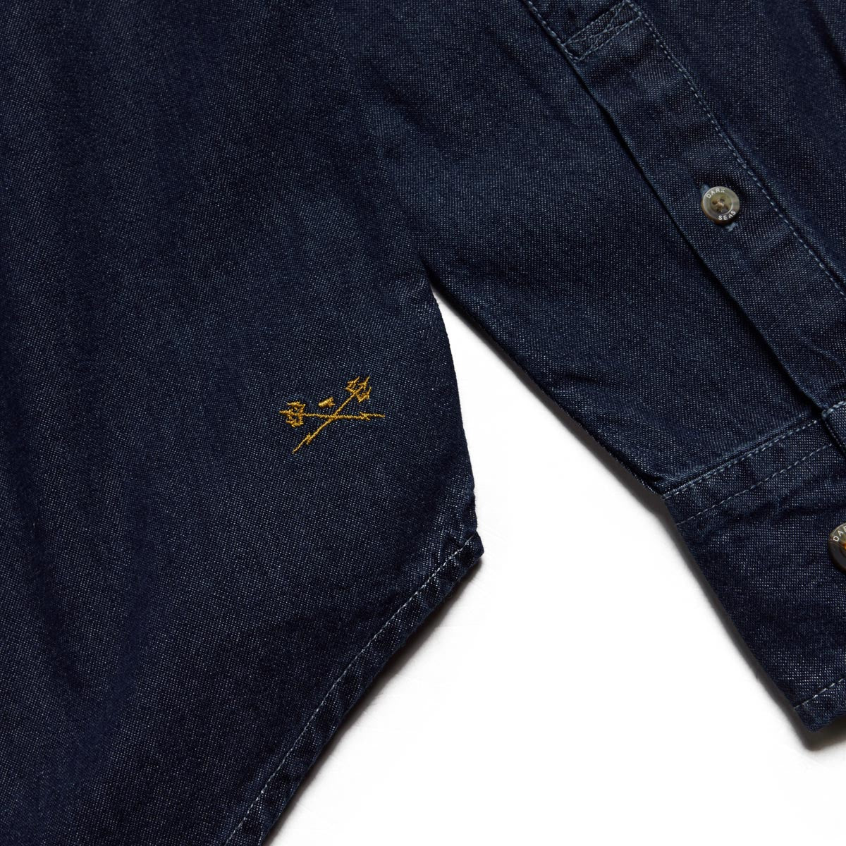 Dark Seas Lone Pine Shirt - Denim image 4