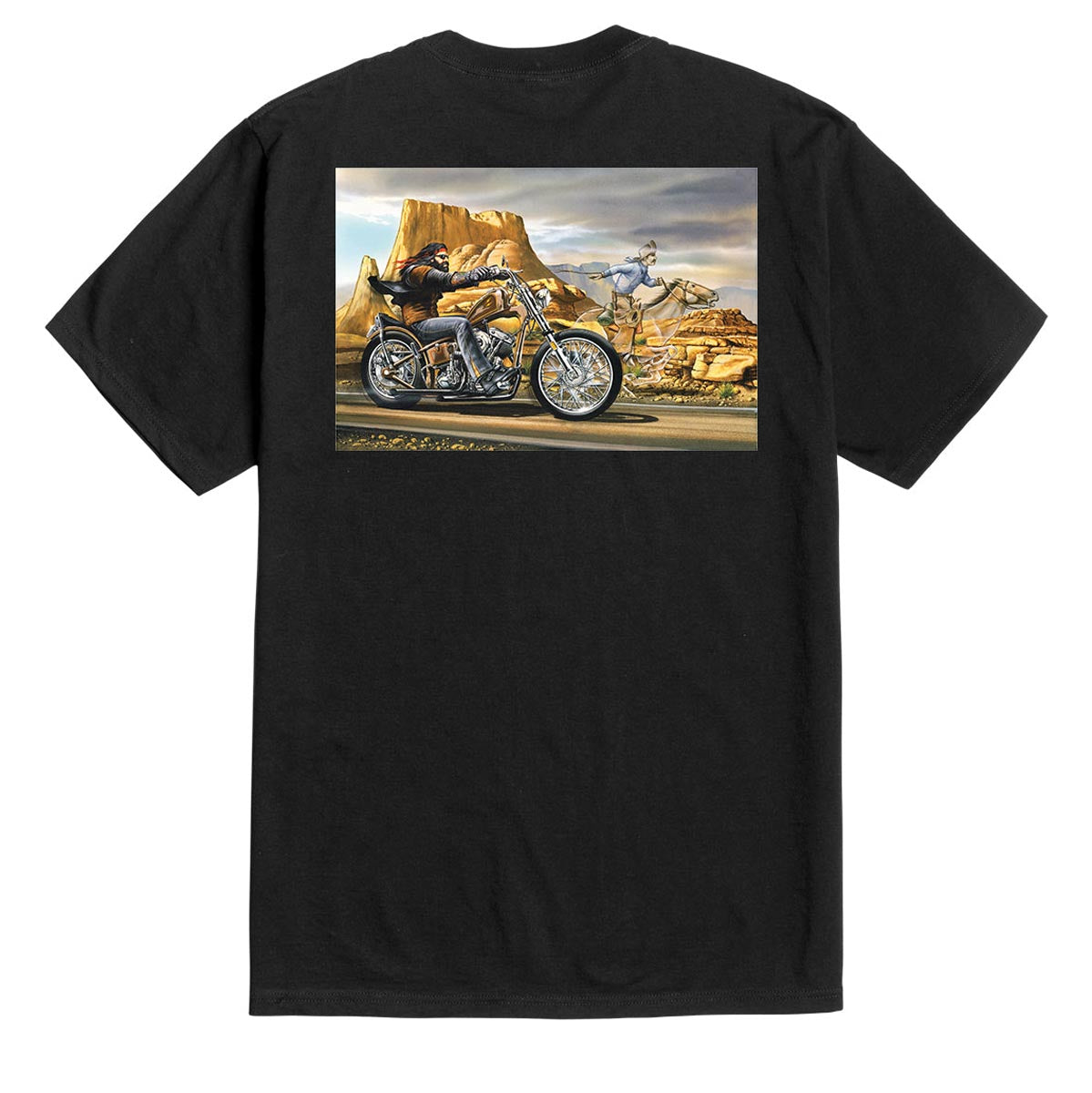 Loser Machine Ghost Rider T-Shirt - Black image 1