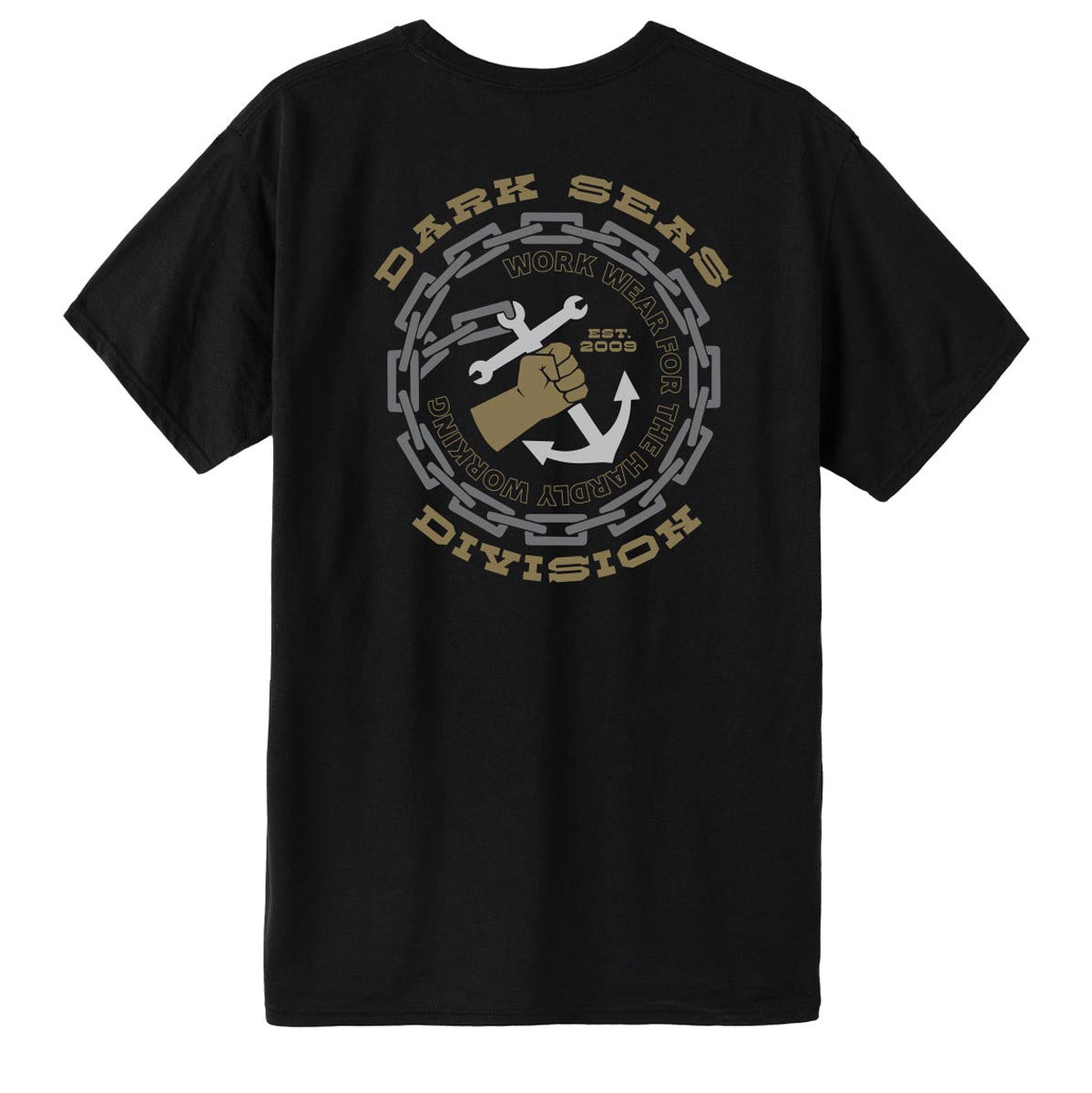 Dark Seas Handyman T-Shirt - Black image 1