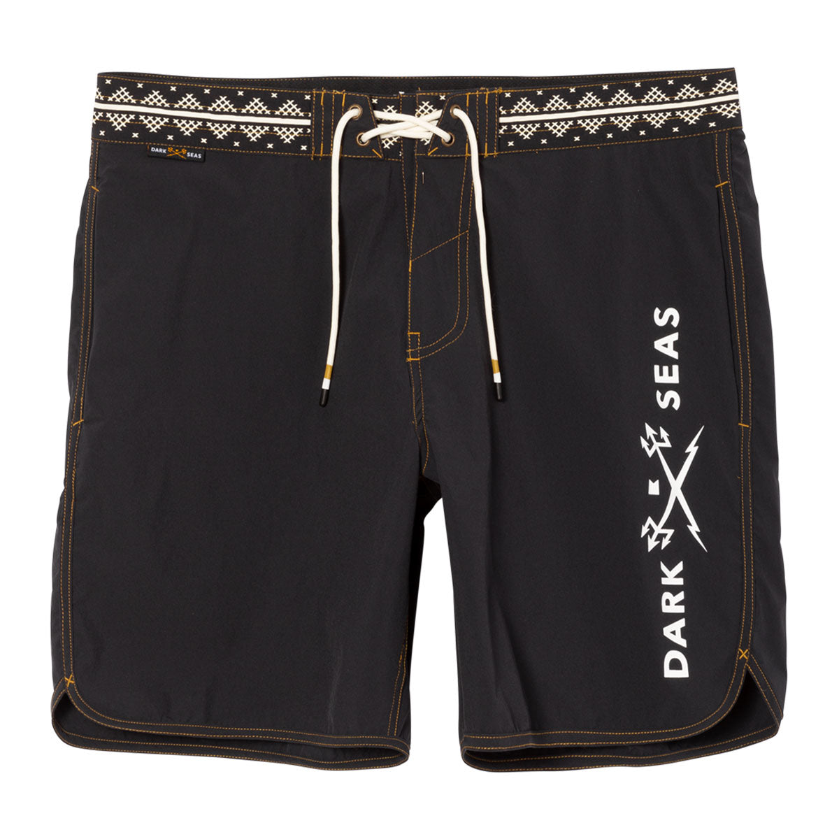 Dark Seas Faron Boardshorts - Black image 1