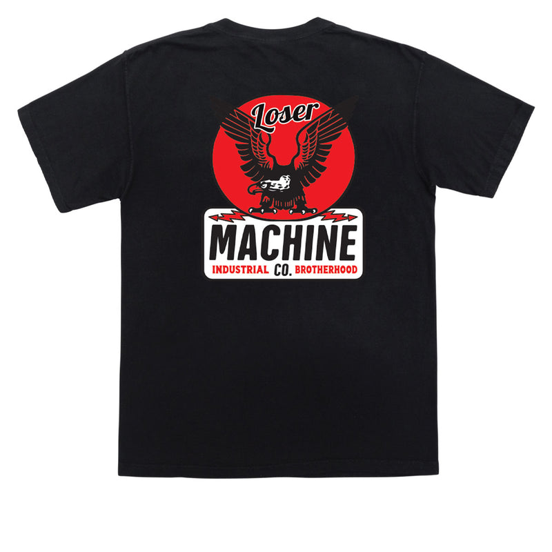 Loser Machine Powerband Pocket T-Shirt - Black