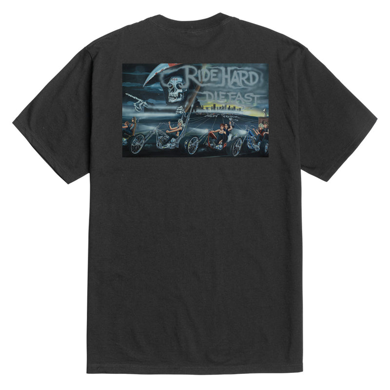 Loser Machine Ride Hard T-Shirt - Black