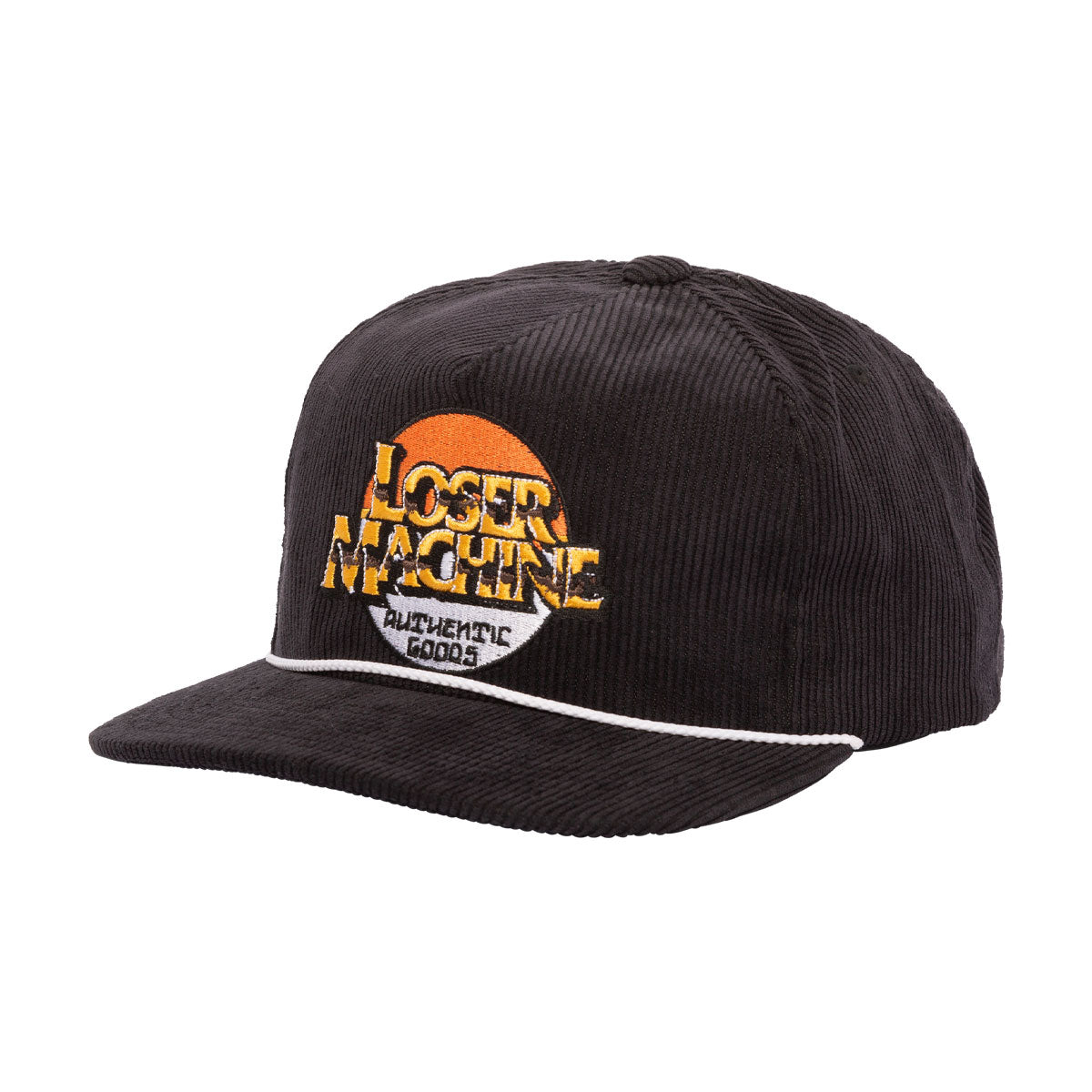 Loser Machine Sunset Hat - Black image 1