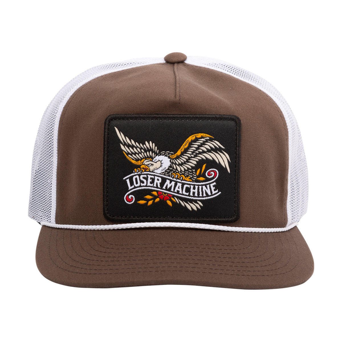 Loser Machine Glory Patch Hat - Brown/White image 3