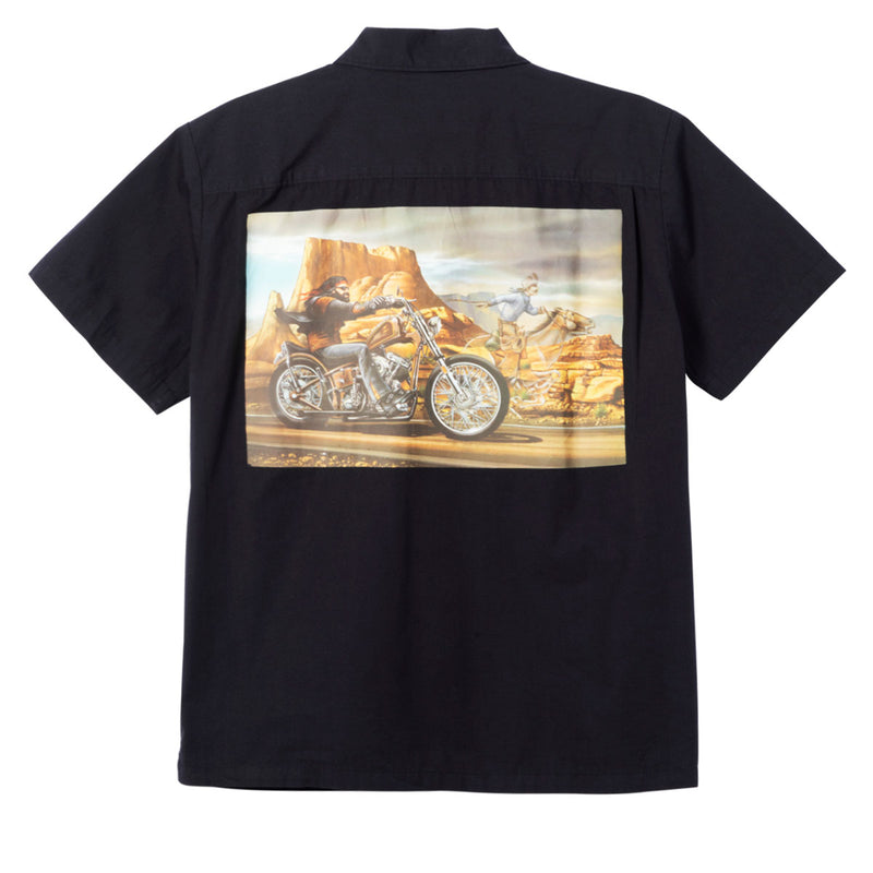 Loser Machine David Mann Work Shirt - Black