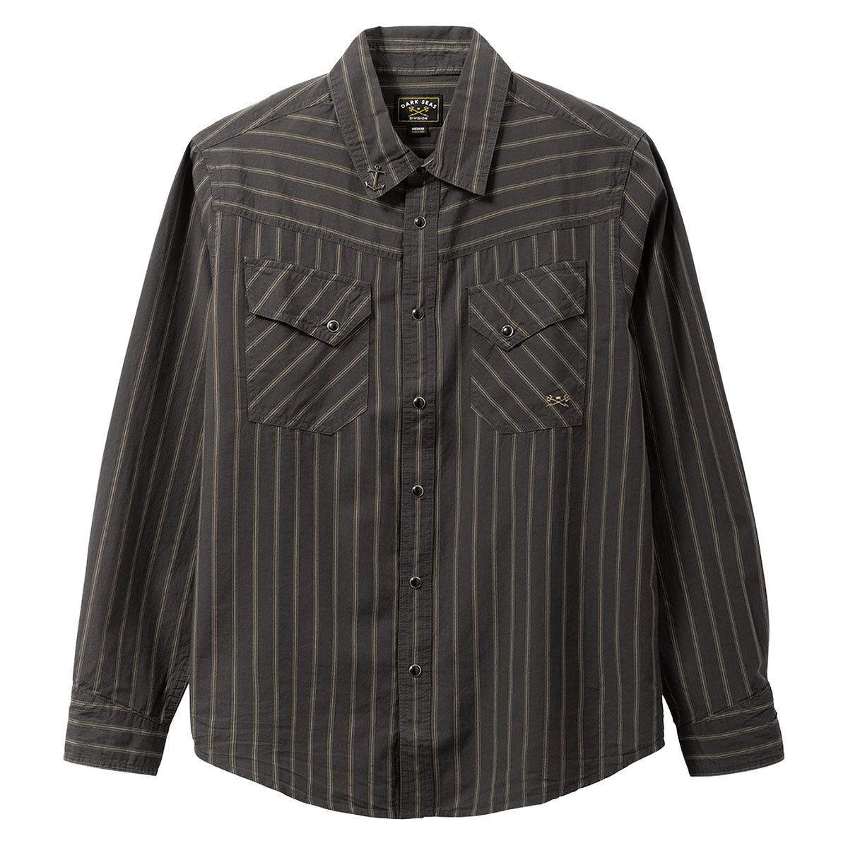 Dark Seas Kimbro Long Sleeve Shirt - Black image 1
