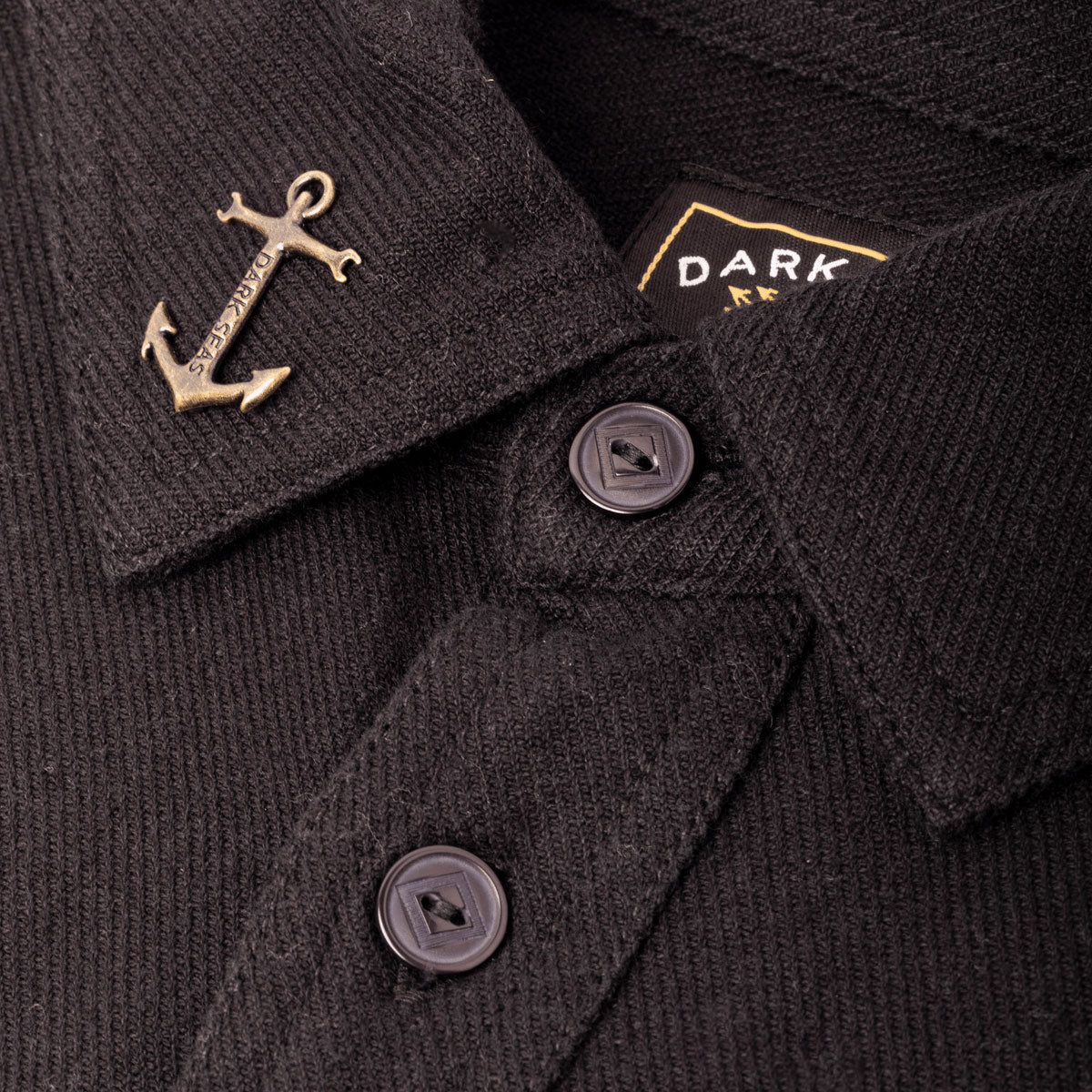 Dark Seas Bergstrom Long Sleeve Shirt - Black image 4