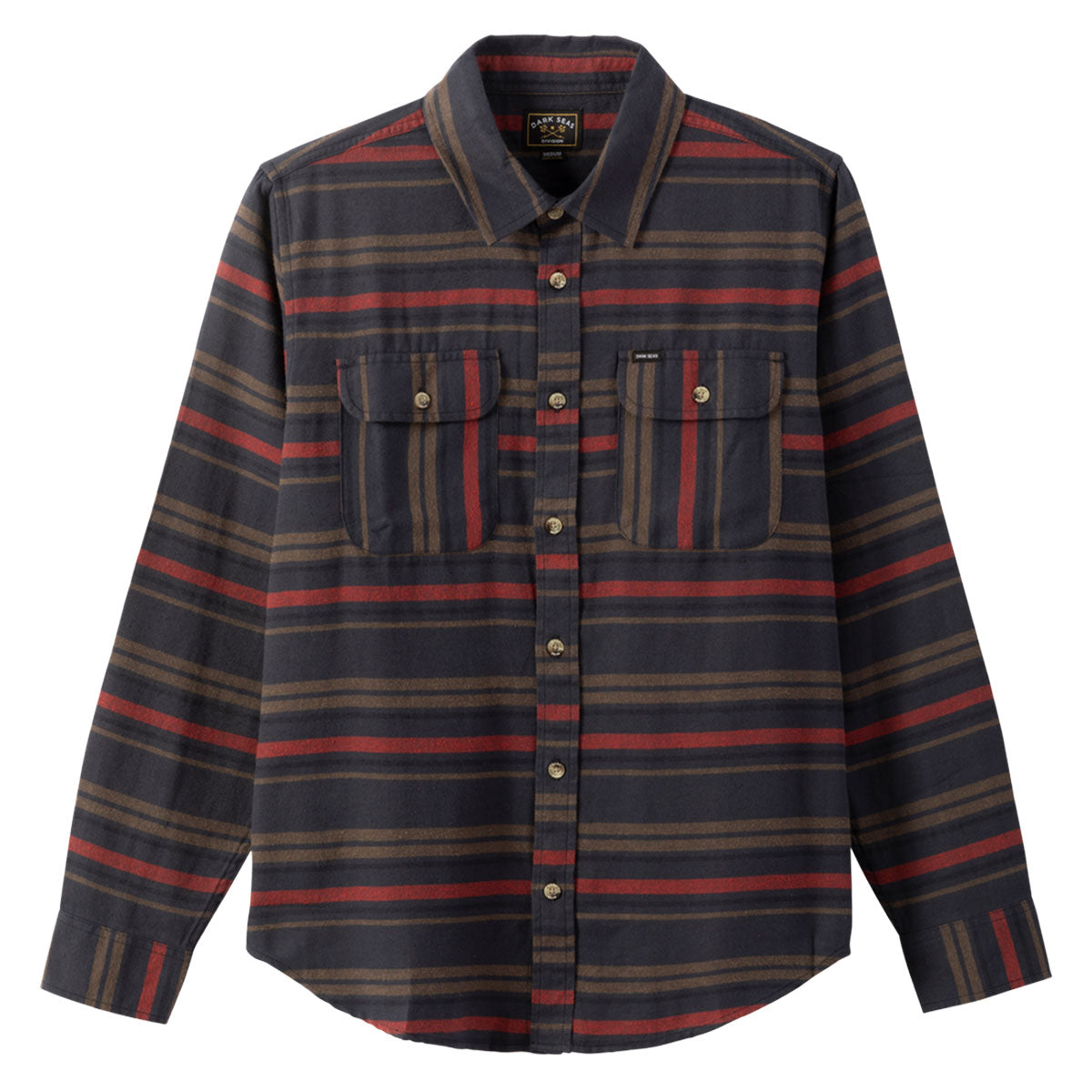 Dark Seas Briarcreek Long Sleeve Shirt - Navy image 1
