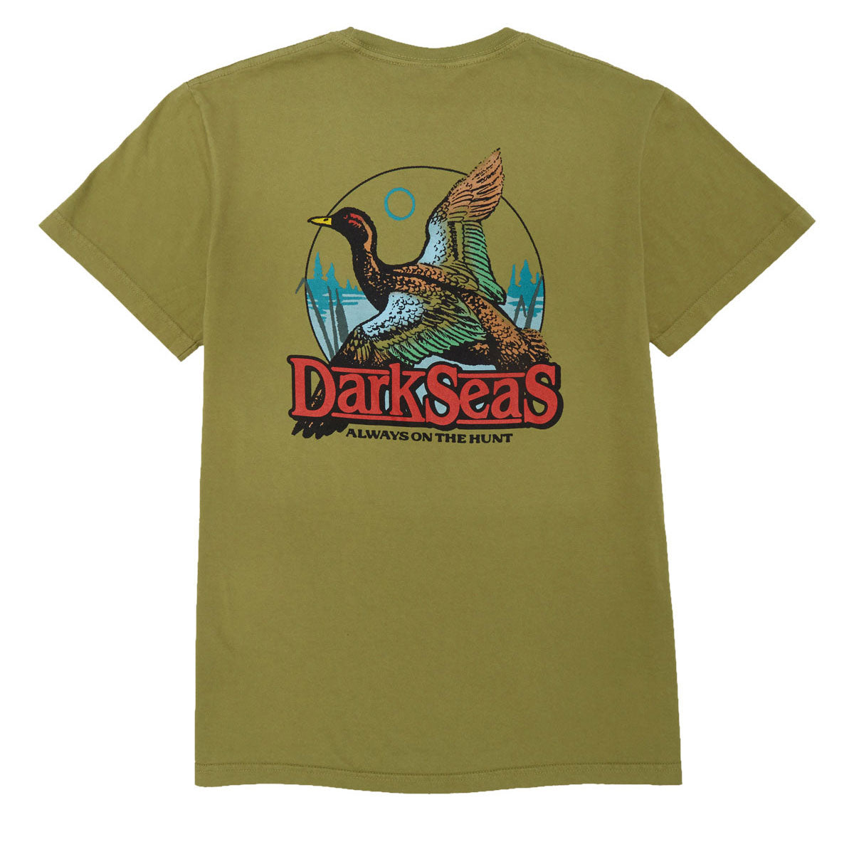 Dark Seas Duck Pond T-Shirt - Olivine image 2