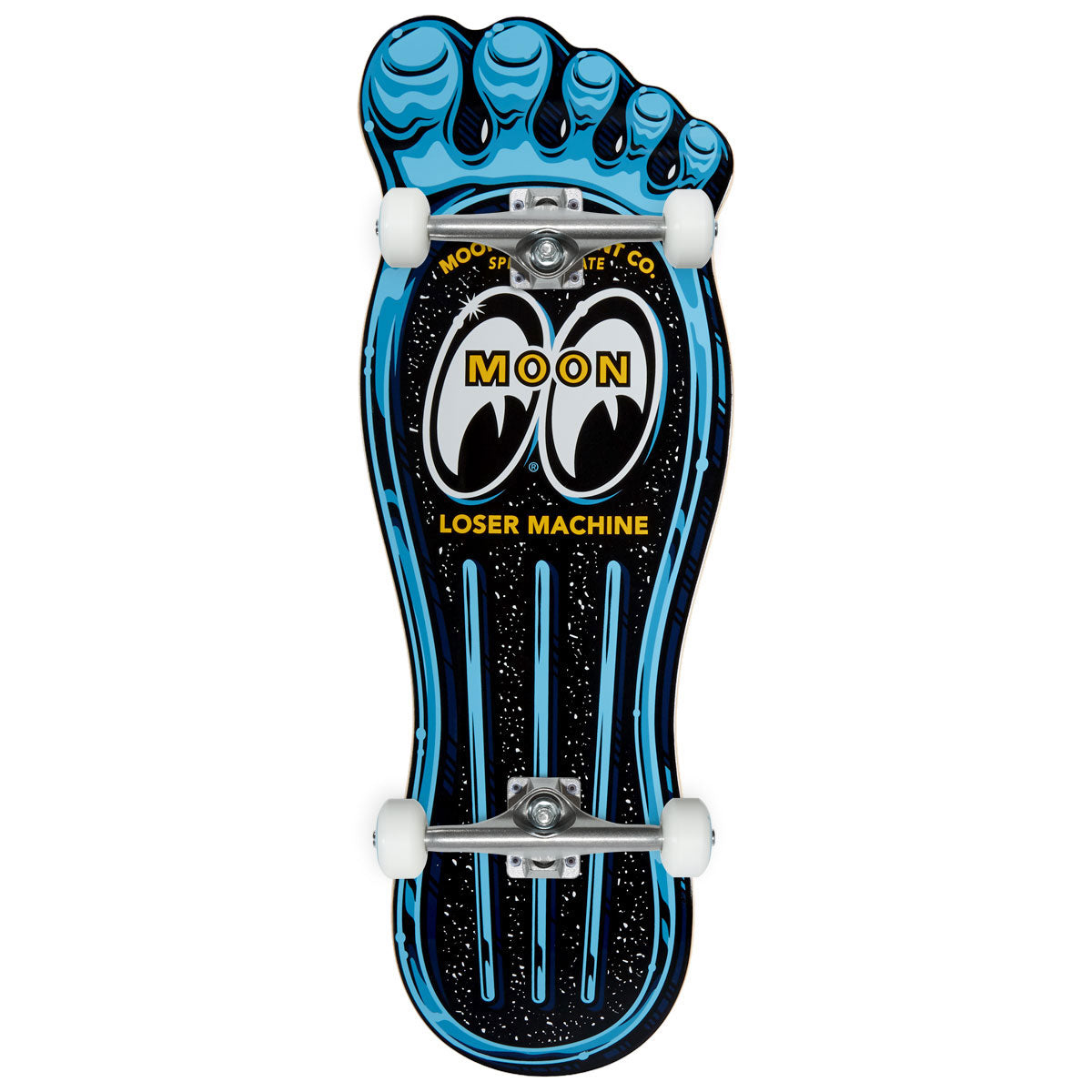 Loser Machine x Mooneyes Gas Pedal Skateboard Complete - Blue - 10.50