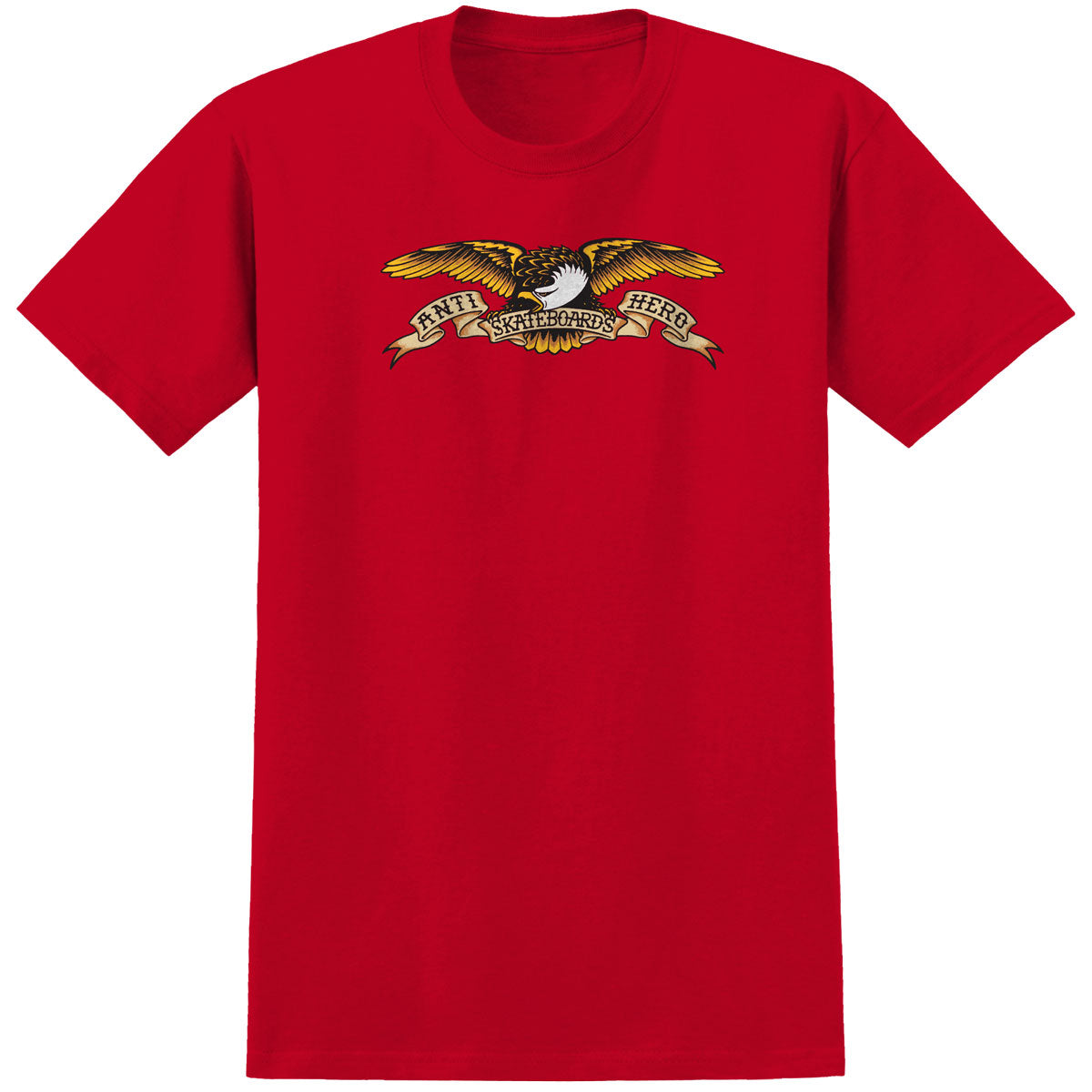 Anti-Hero Youth Eagle T-Shirt - Red/Black Multi image 1