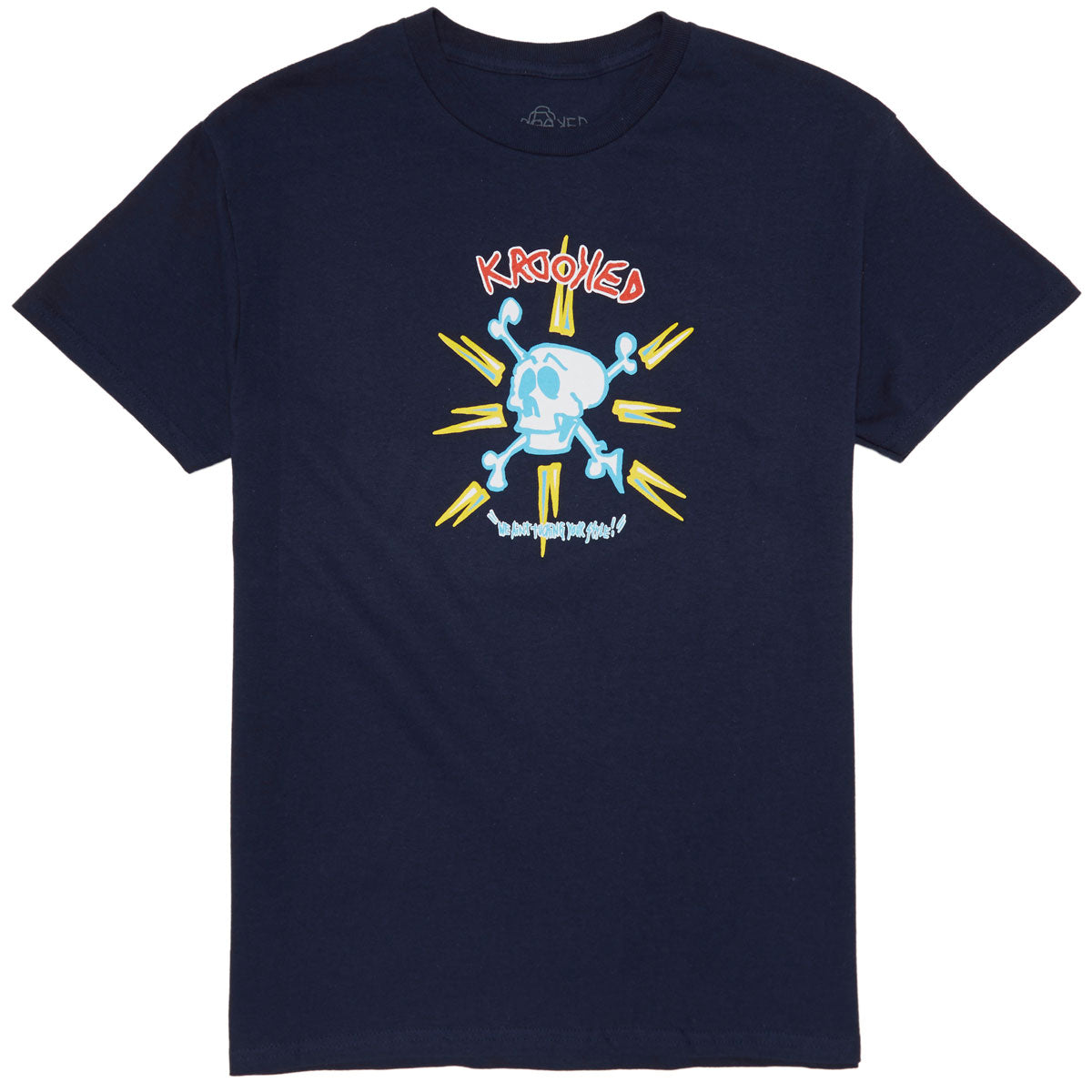 Krooked Style T-Shirt - Navy Multi image 1
