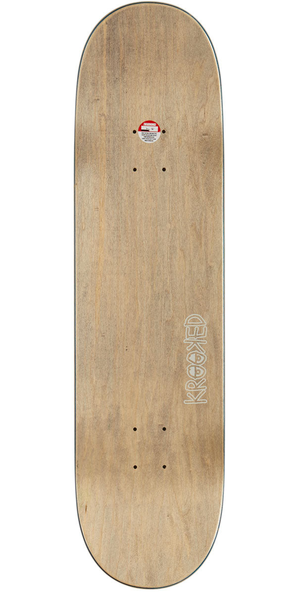 Krooked Team Arketype Skateboard Complete - Yellow - 8.25