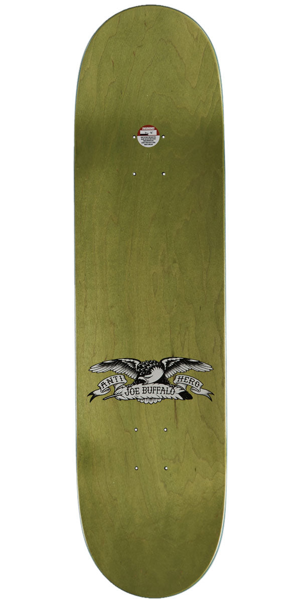 Anti-Hero Joe Buffalo Skateboard Deck - 8.50