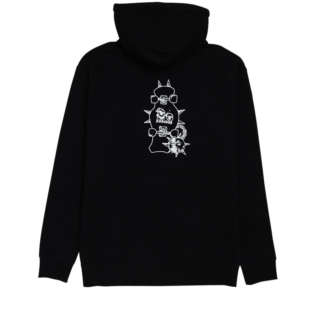 Krooked Mace II Hoodie Black White CCS