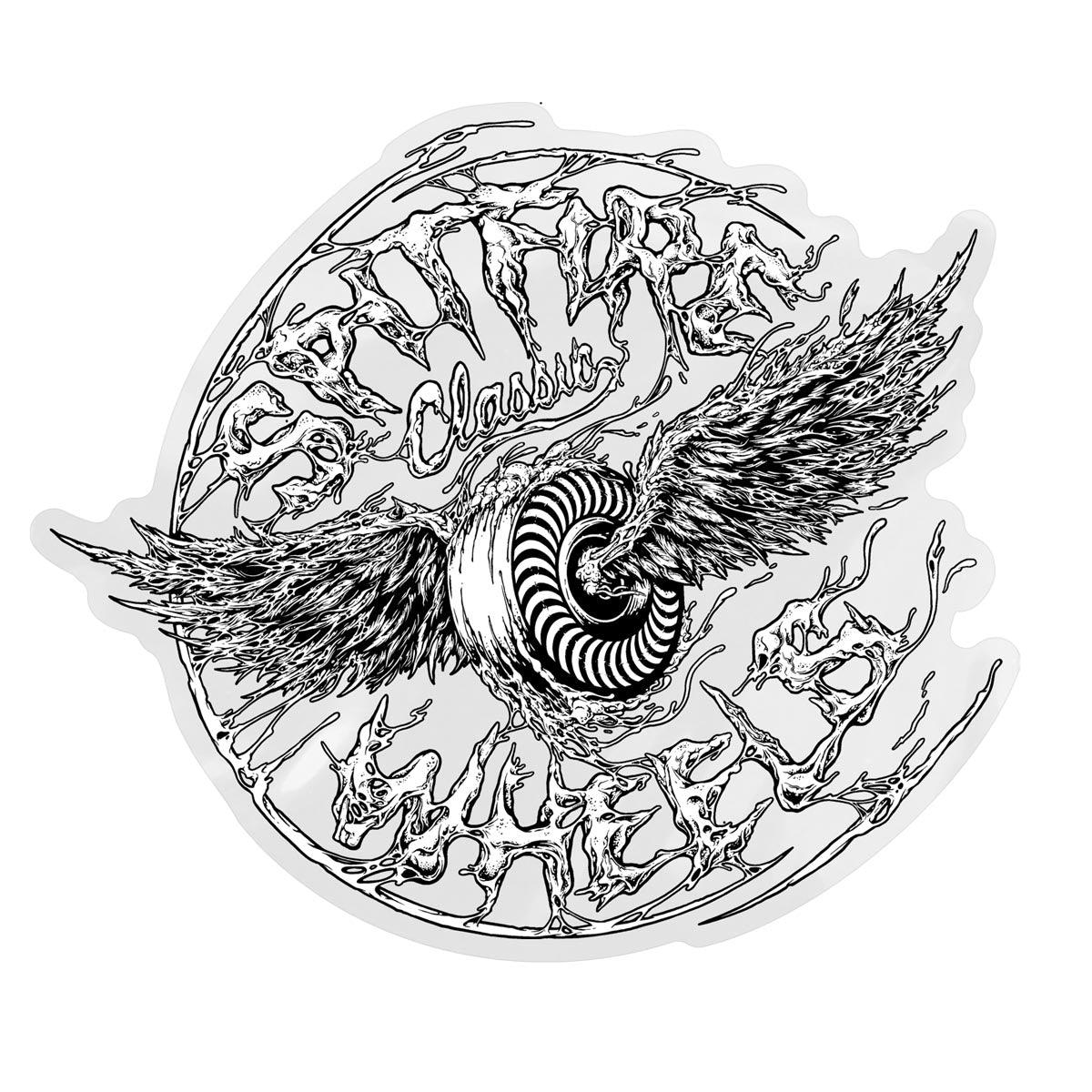 Spitfire Decay Wings Sticker image 1