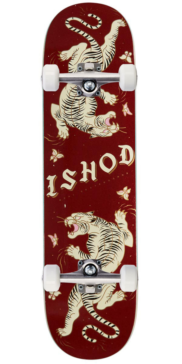 Real Ishod Cat Scratch Twin Tail Skateboard Complete - Glitter - 8.00