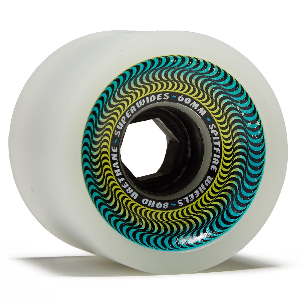 Spitfire 80HD Superwides Skateboard Wheels - Ice Grey - 60mm Spitfire 80HD Superwides Skateboard Wheels - Ice Grey - 60mm