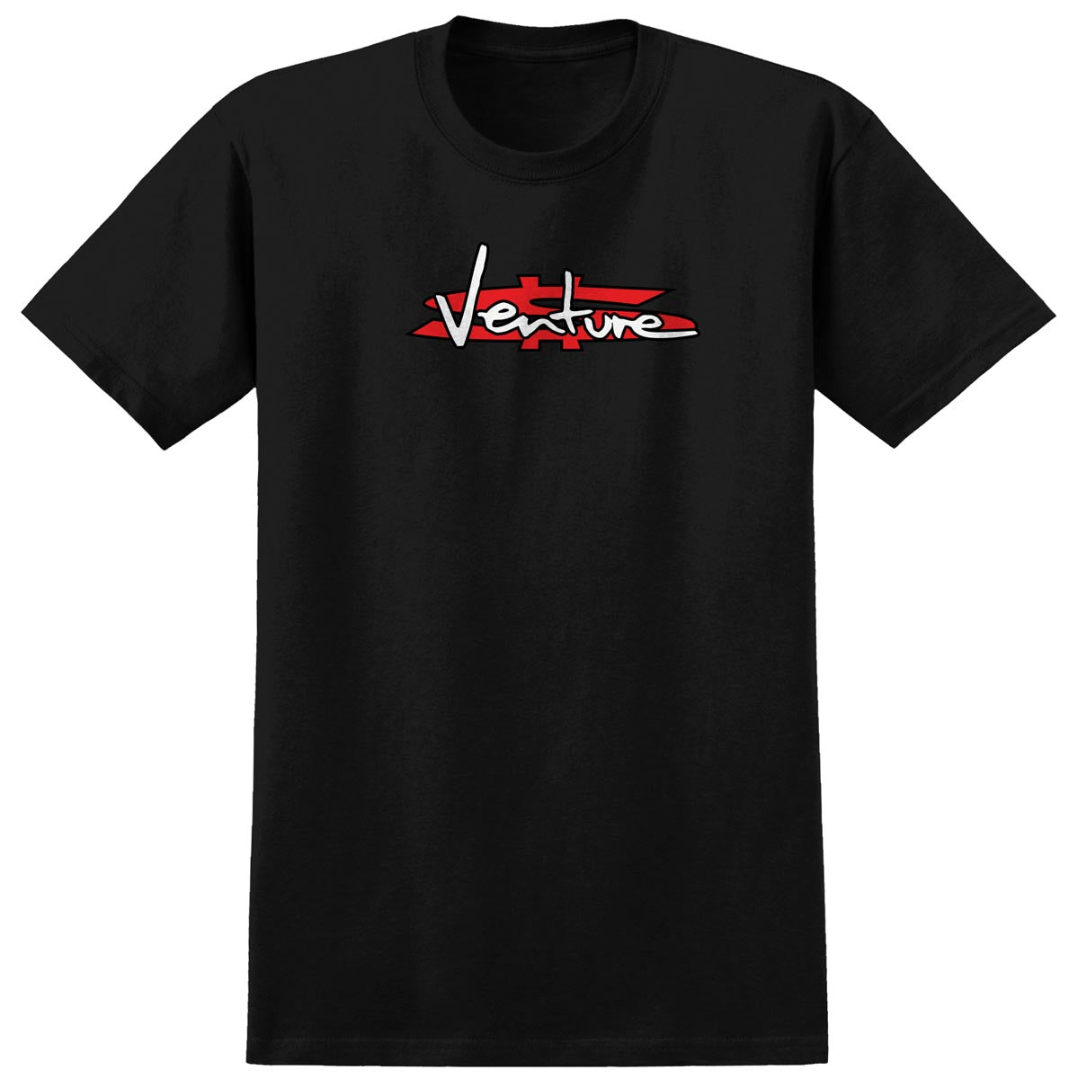 Venture Paid T-Shirt - New Black image 1