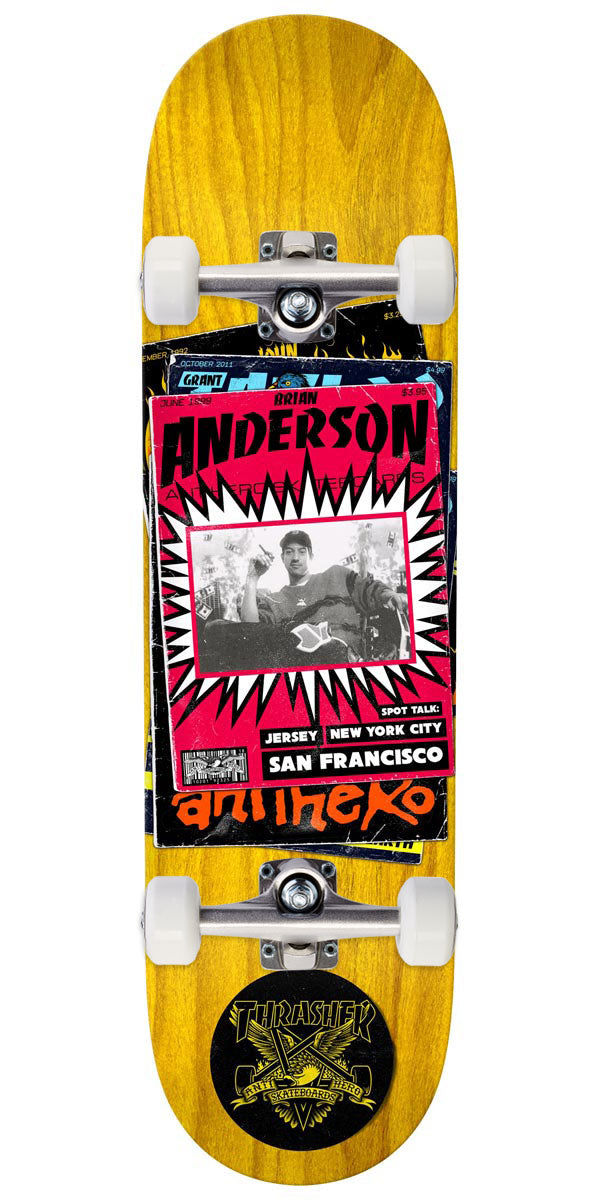 Anti-Hero x Thrasher B.A. Skateboard Complete - 9.00