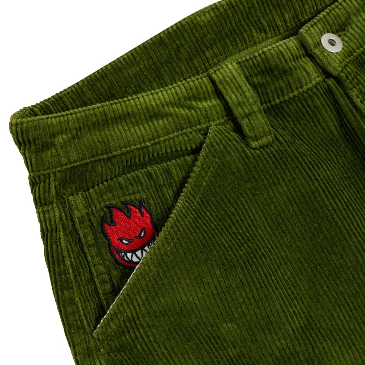 Spitfire Bighead Fill Corduroy Pants - Olive – CCS Spitfire Bighead Fill Corduroy Pants - Olive – CCS