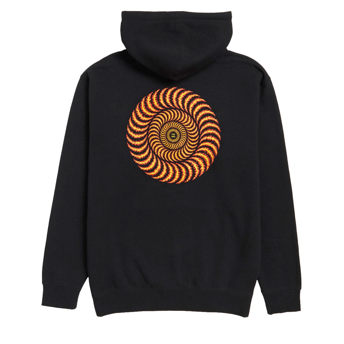 Spitfire OG Classic Flame Hoodie - Black/Red/Yellow Prints image 1